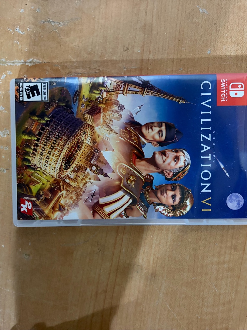 Civilization VI Nintendo Switch Game - Blue & Gold Cover